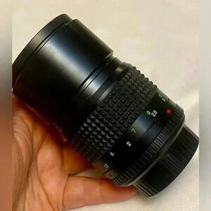 Minolta MD  camera lens 135mm